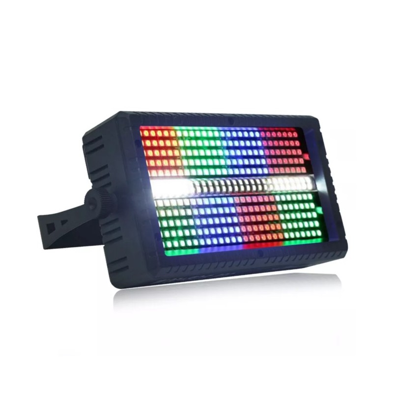 Light4Me Auri Strobe - Stroboskop blinder 24x1W CW/A + 240x0,2W RGB LED