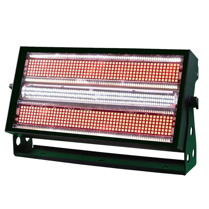 Light4Me Aurora Strobe - Stroboskop oświetlenie sceniczne LED 560x1W CW/A + 600x0,2W RGB