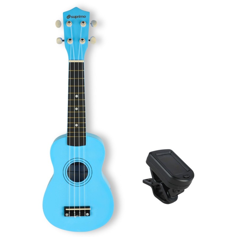 Suprimo UK21 SET LB - Ukulele sopranowe zestaw
