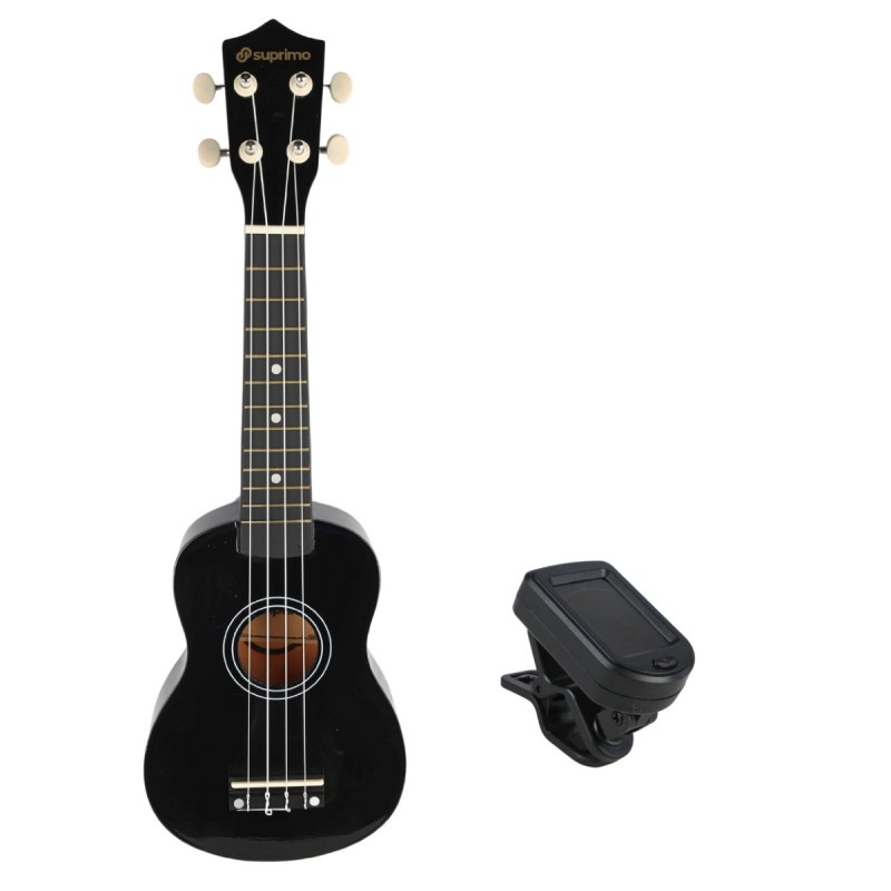 Suprimo UK21 SET BK - Ukulele sopranowe zestaw