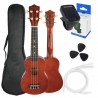 Suprimo UK21 SET DW - Ukulele sopranowe zestaw
