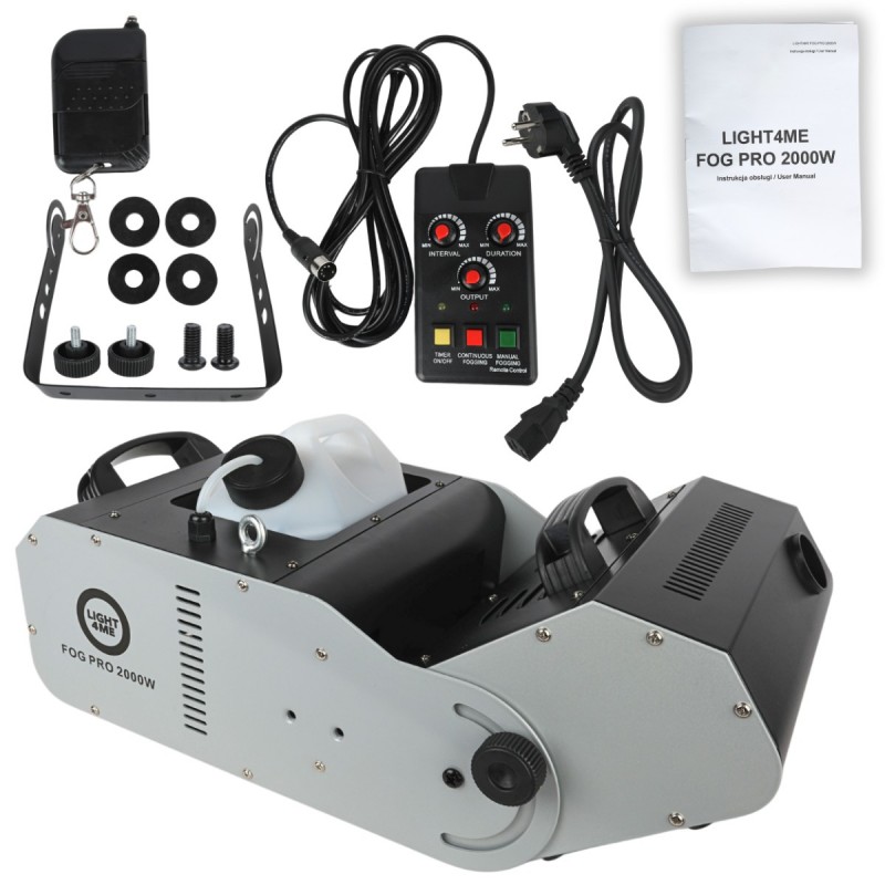 Light4Me Fog Pro 2000W - Wytwornica dymu