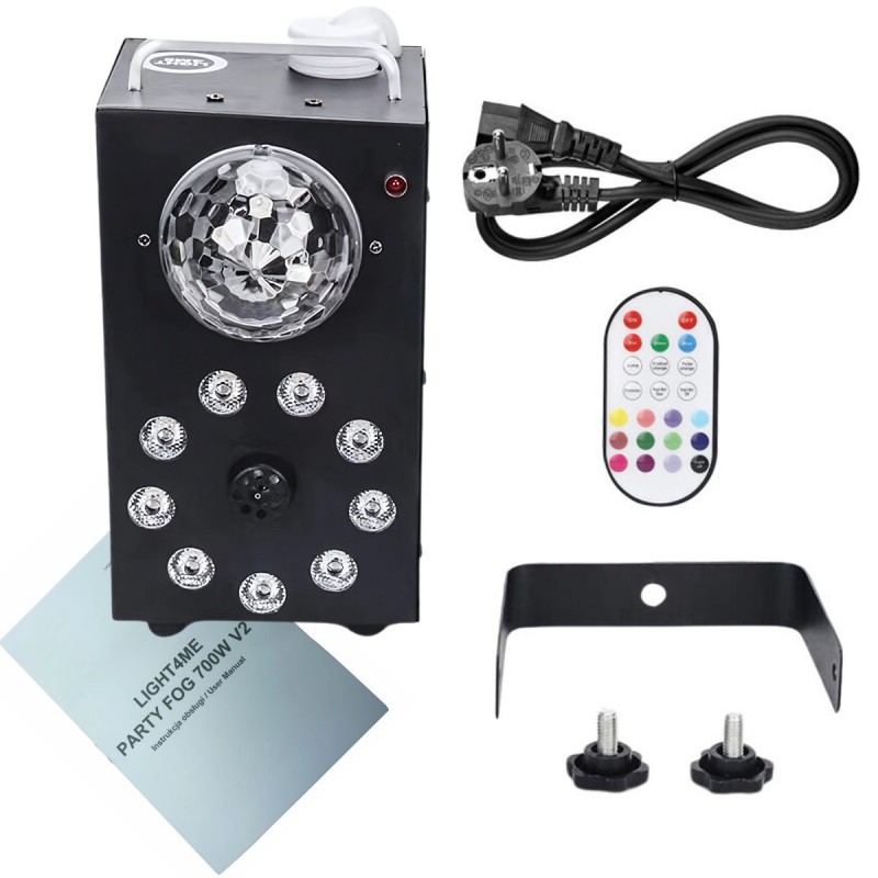 Light4Me Party Fog 700W V2 - Wytwornica dymu