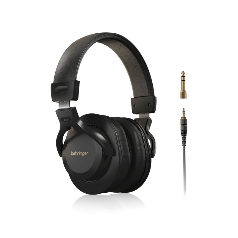 Behringer BH20 słuchawki nauszne zamknięte - 3 - Do studia - Słuchawki zamknięte o referencyjnej jakości dźwięku Idealne dla muz