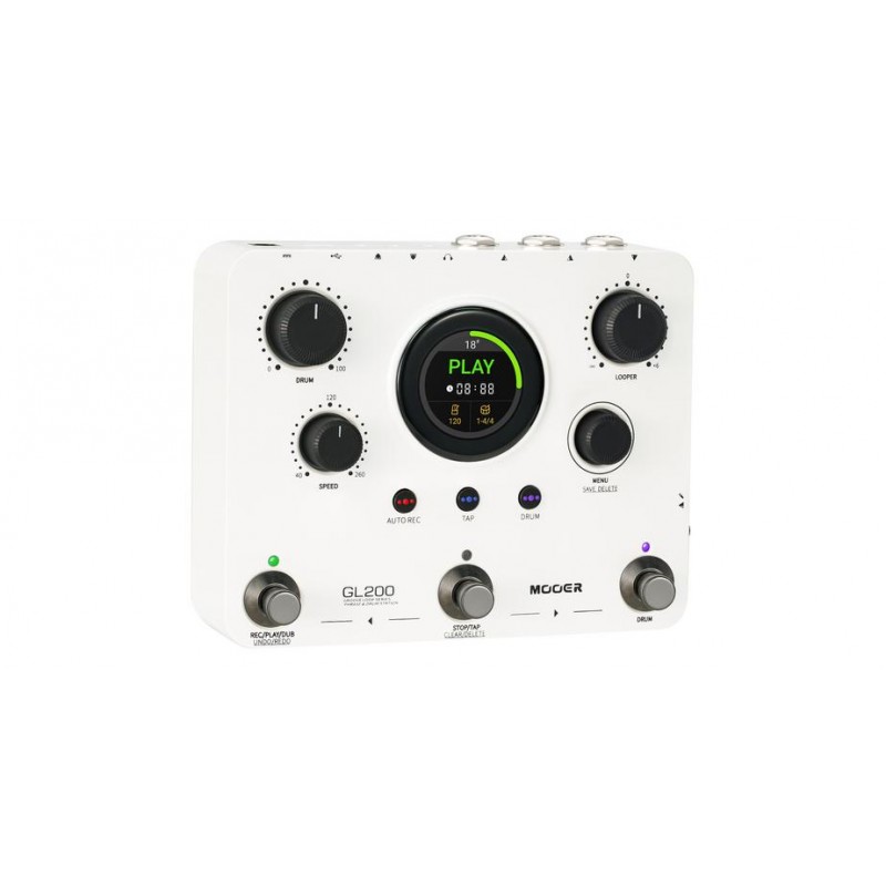 Mooer GL200 Groove Loop Series Phrase and Drum Station Looper - 7 - Strona główna - Opierając się na sukcesie popularnego urządz