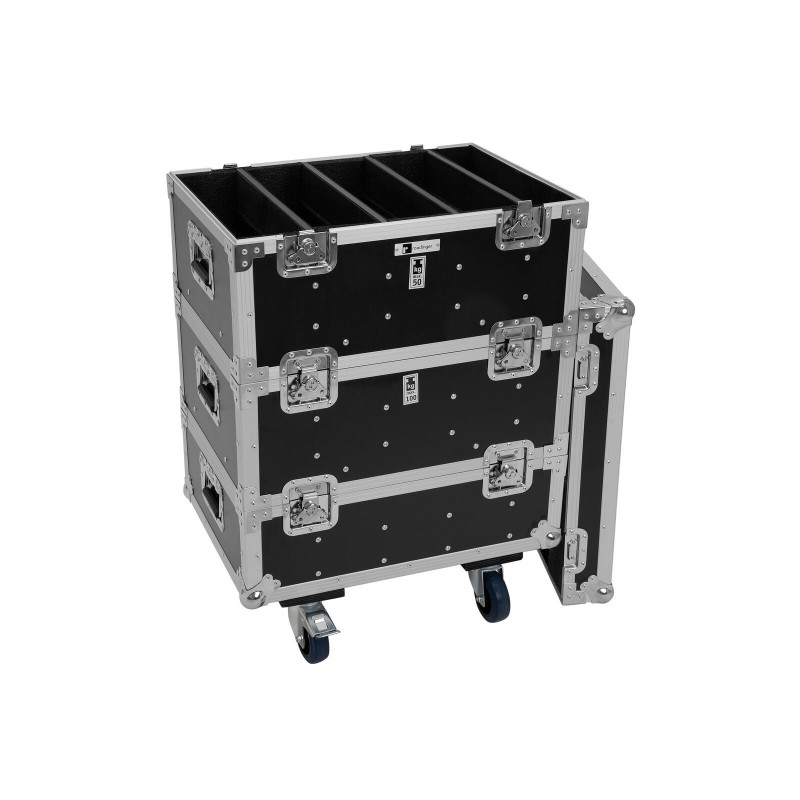 Roadinger skrzynia transportowa na 2 x CAT-80 Beam Effect