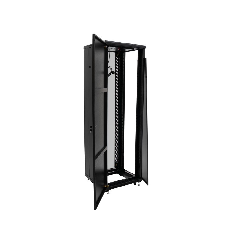 Roadinger SSC-40 - Szafa rack z drzwiami szklanymi 40U