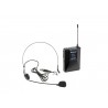 Omnitronic UHF E-FLEX - Nadajnik bodypack z mikrofonem nagłownym 559-575 MHz