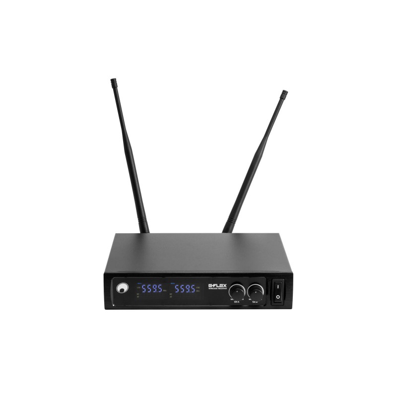 Omnitronic UHF E-FLEX 2 - Zestaw bezprzewodowy doręczny 559-575 MHz