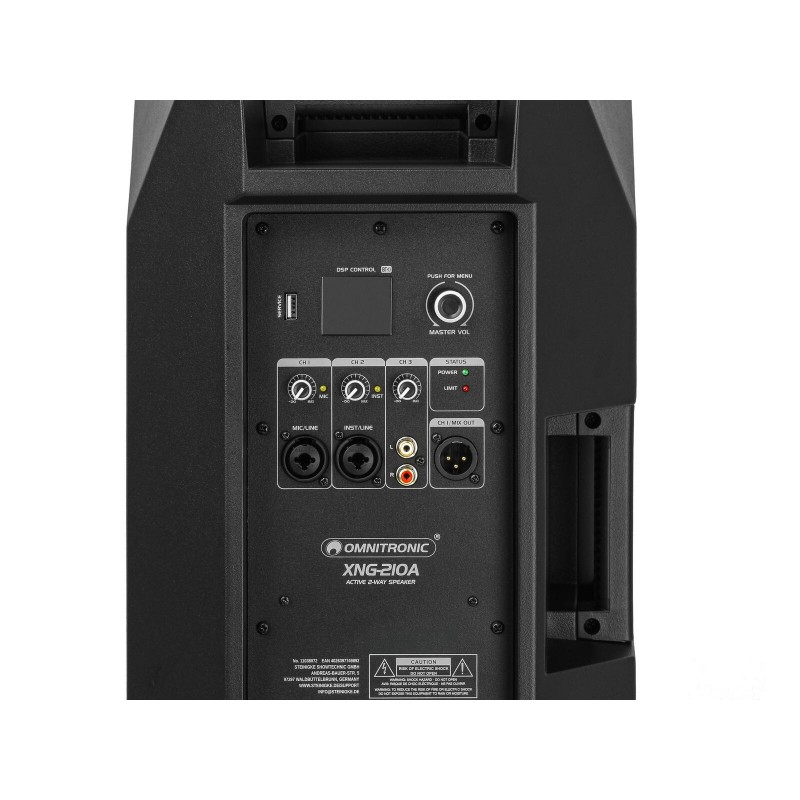 Omnitronic XNG-210A - Kolumna aktywna 10" 350W RMS