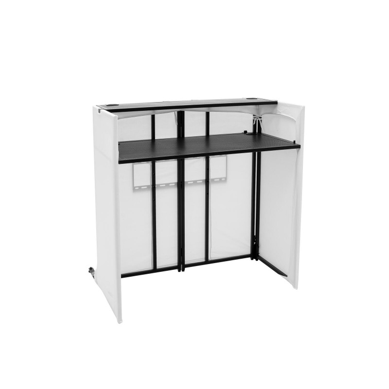 Omnitronic przenośne stanowisko DJ-a z 2x pokrowcem tekstylnym i uchwytem do telewizora