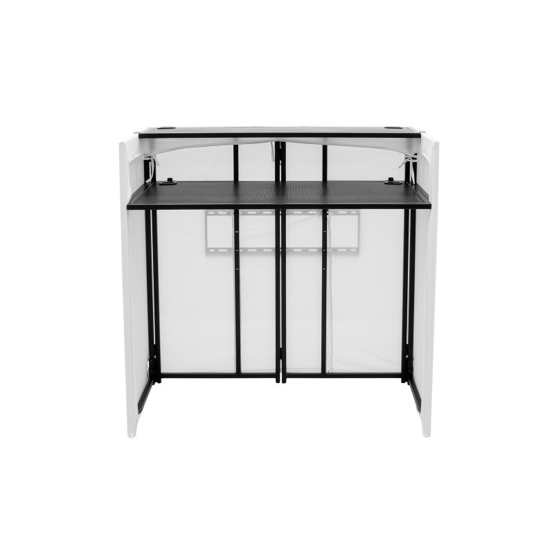 Omnitronic przenośne stanowisko DJ-a z 2x pokrowcem tekstylnym i uchwytem do telewizora