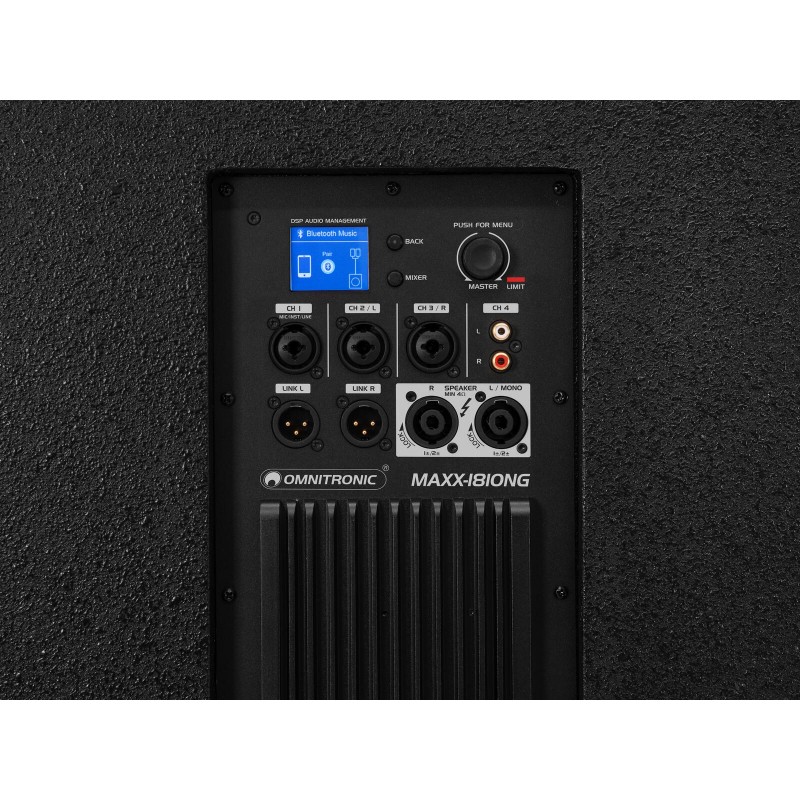 Omnitronic MAXX-1810NG 2.1 - Zestaw nagłośnieniowy