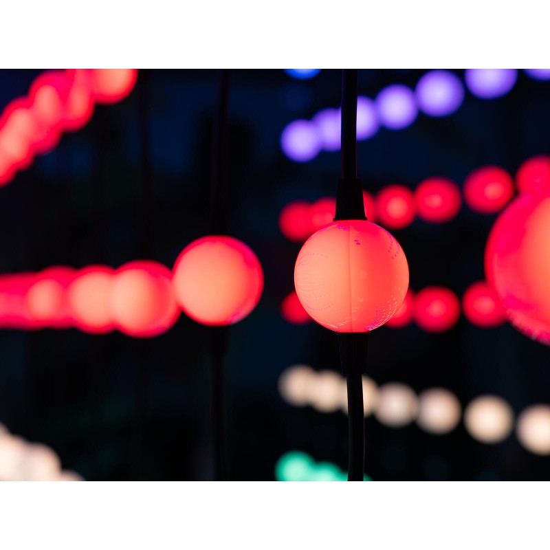 Eurolite LED Pixel Ball 360° 1m MK2 - Łańcuch oświetleniowy