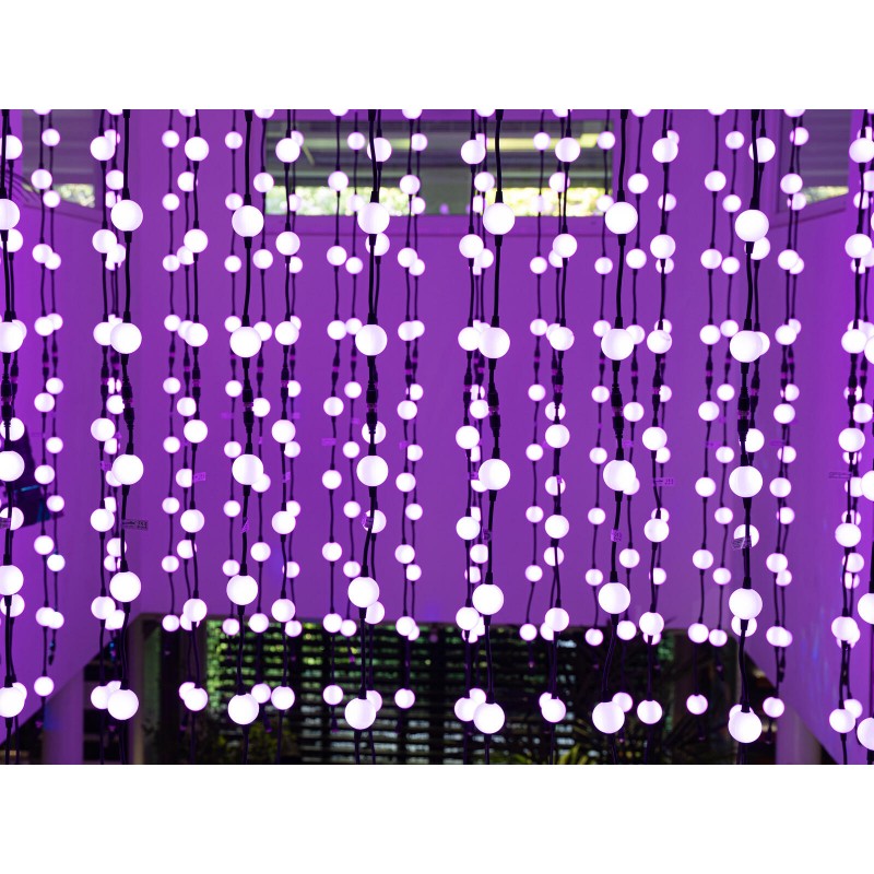 Eurolite LED Pixel Ball 360° 1m MK2 - Łańcuch oświetleniowy