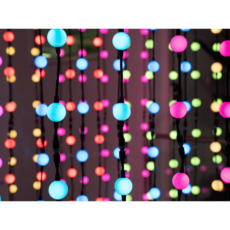 Eurolite LED Pixel Ball 360° 1m MK2 - Łańcuch oświetleniowy