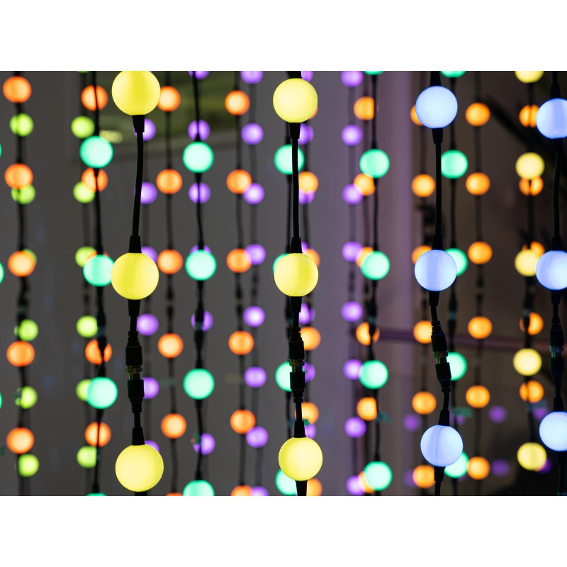 Eurolite LED Pixel Ball 360° 1m MK2 - Łańcuch oświetleniowy