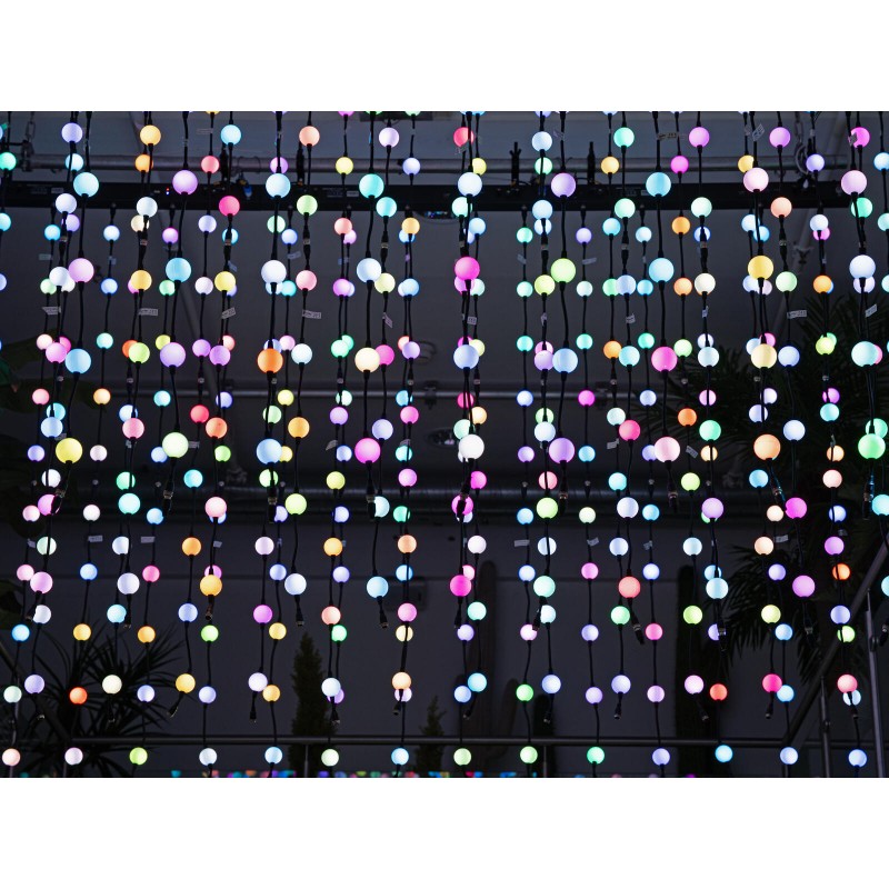 Eurolite LED Pixel Ball 360° 1m MK2 - Łańcuch oświetleniowy
