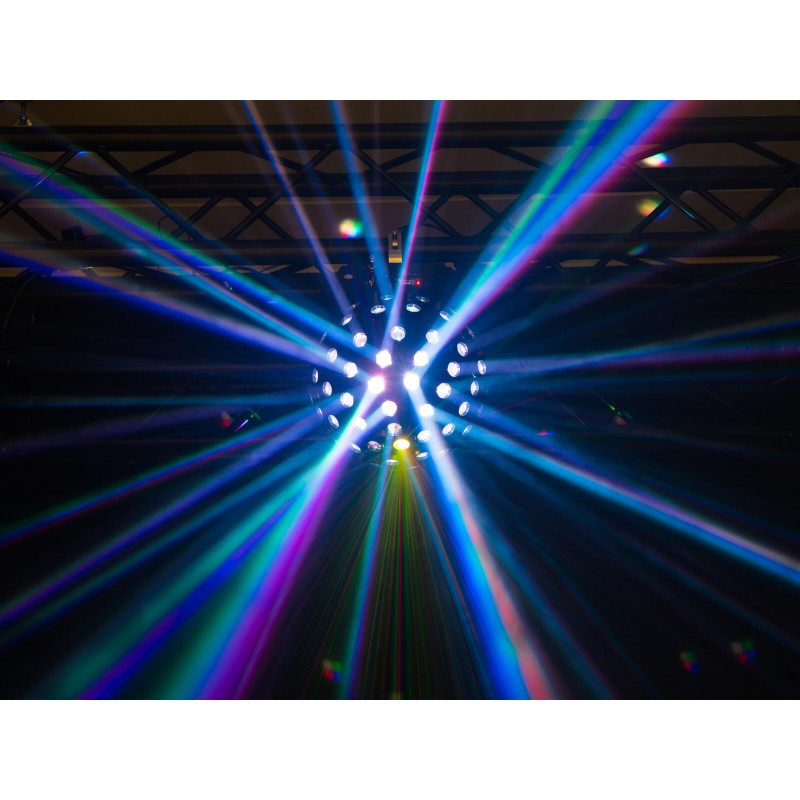 Eurolite AKKU B-40 Laser Beam Effect AIR Black - Kula świetlna