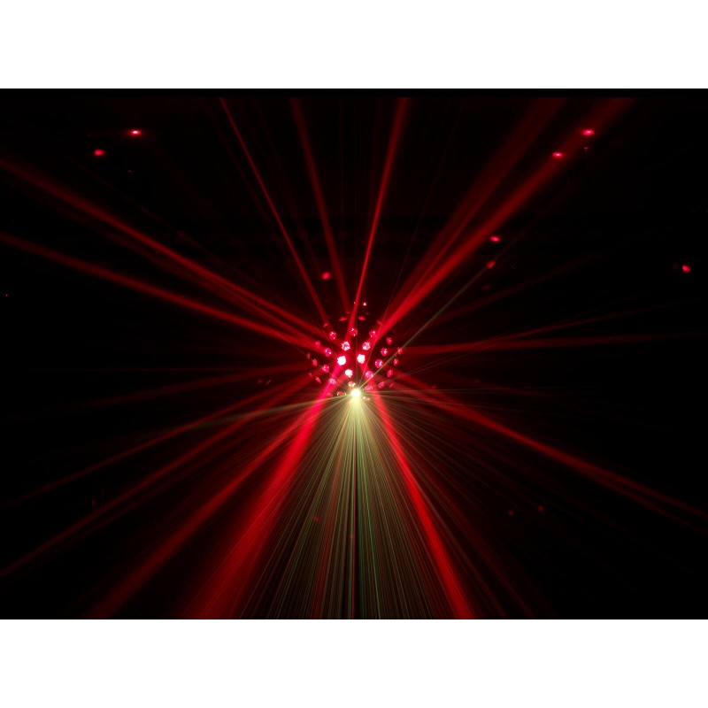 Eurolite AKKU B-40 Laser Beam Effect AIR Black - Kula świetlna