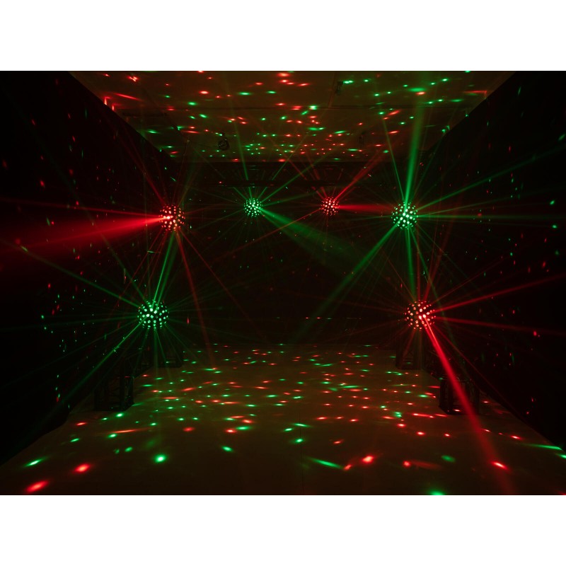 Eurolite AKKU B-40 Laser Beam Effect AIR Black - Kula świetlna