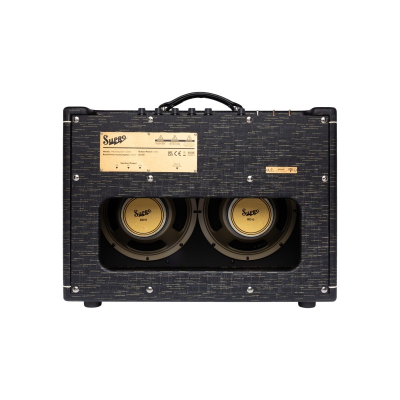 Supro Ambassador 2x10 Black 1630RCBLK - Combo gitarowe