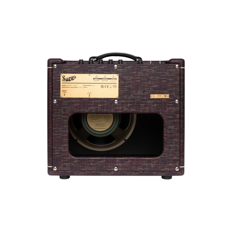 Supro Delegate 1x12 Burgundy 1620RCBUR - Combo gitarowe