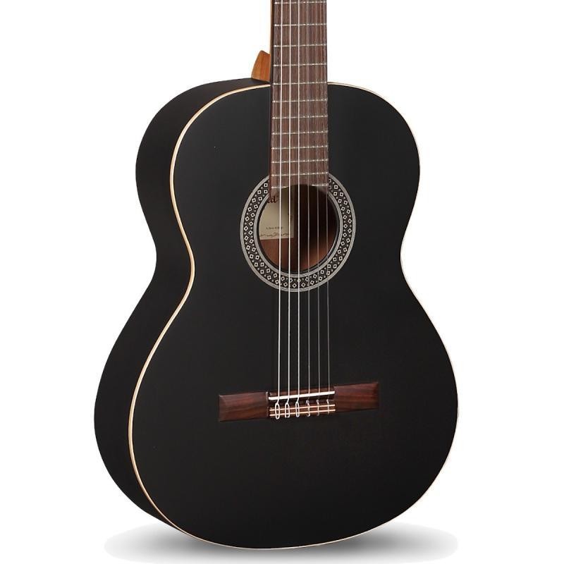 Alhambra 1C Black Satin - gitara klasyczna 4/4 z pokrowcem 10mm w zestawie - 4 - Gitary klasyczne - Alhambra 1C Black Satin  to 