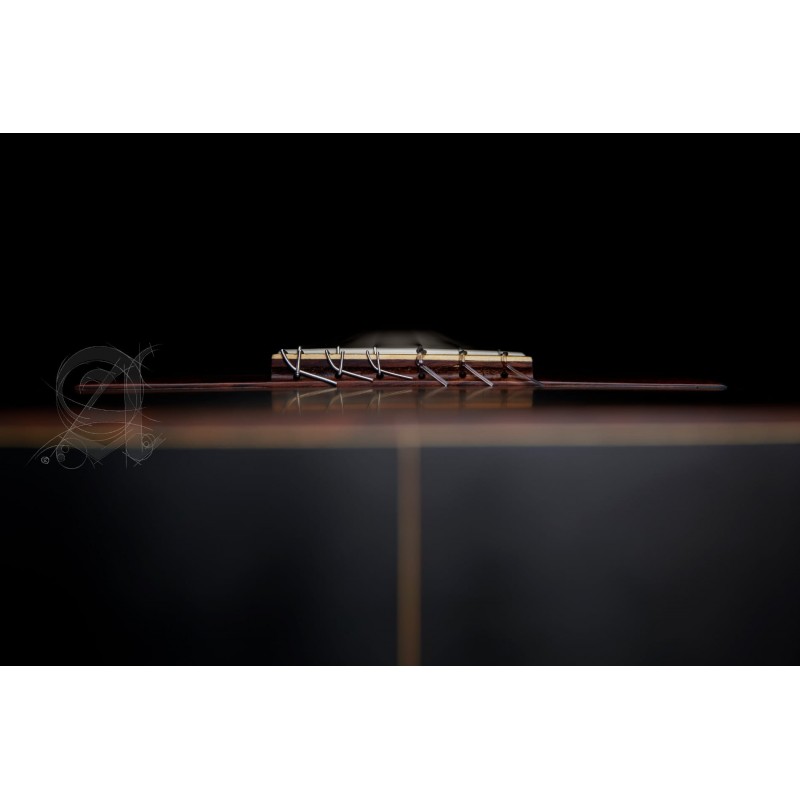 Alhambra 1C Black Satin - gitara klasyczna 4/4 z pokrowcem 10mm w zestawie - 10 - Gitary klasyczne - Alhambra 1C Black Satin  to