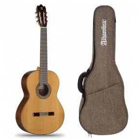 Alhambra 3C - Gitara klasyczna 4/4 + Pokrowiec 10mm w zestawie - 1 - Gitary klasyczne - Alhambra 3 C  to gitara klasyczna o świe
