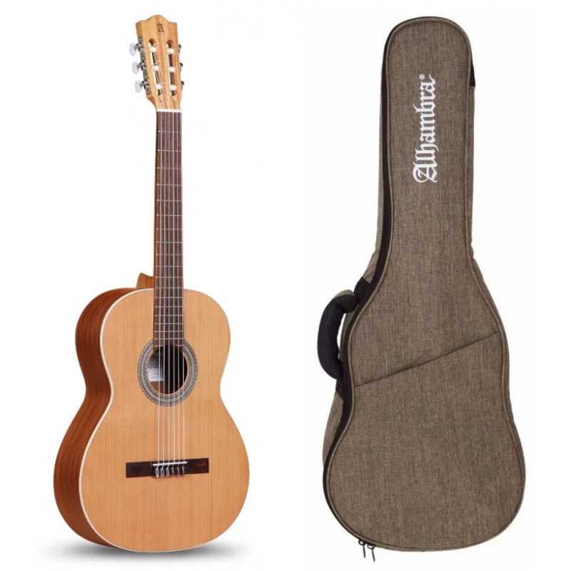 Alhambra Z/A Nature Abeto Gitara klasyczna 4/4 + Pokrowiec 10mm w zestawie - 1 - Gitary klasyczne - Z-Nature Abeto to hiszpańska
