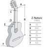 Alhambra Z/A Nature Abeto Gitara klasyczna 4/4 + Pokrowiec 10mm w zestawie - 7 - Gitary klasyczne - Z-Nature Abeto to hiszpańska