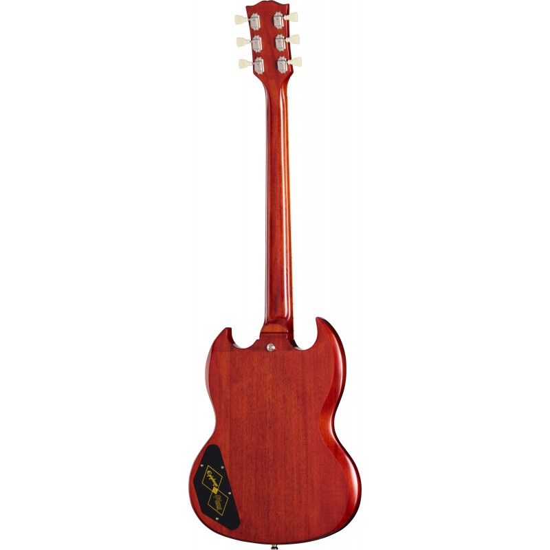 Epiphone 1964 SG Standard with Maestro Vibrola Reissue Cherry Red gitara elektryczna - 2 - Gitary elektryczne - Gitara elektrycz