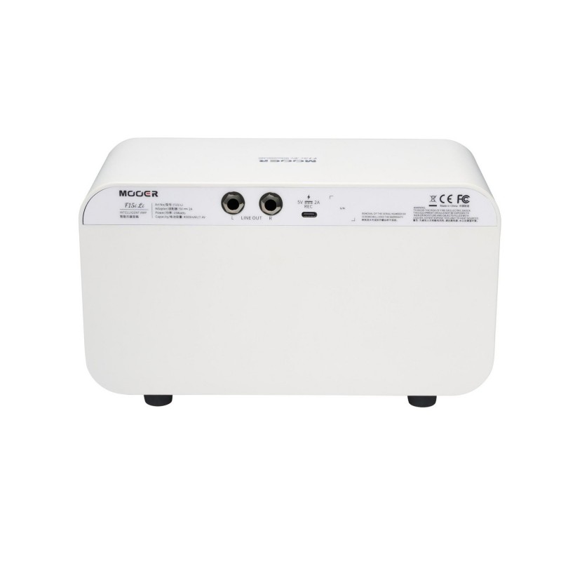 Mooer F15i Li Snowfall White - Combo gitarowe 2x2" 5W