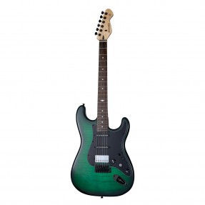 Mooer MSC31 Pro Green Burst - Gitara elektryczna