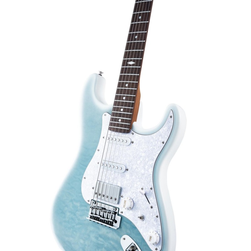 Mooer MSC40 Pro Dreamy Blue - Gitara elektryczna