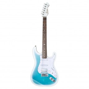 Mooer MSC41 Pro Dreamy Blue - Gitara elektryczna