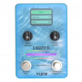 Yuer XS-02 Looper stereofoniczny efekt looper do gitary - 1 - Efekty Loop - Stereofoniczny efekt looper, wysokiej jakości looper