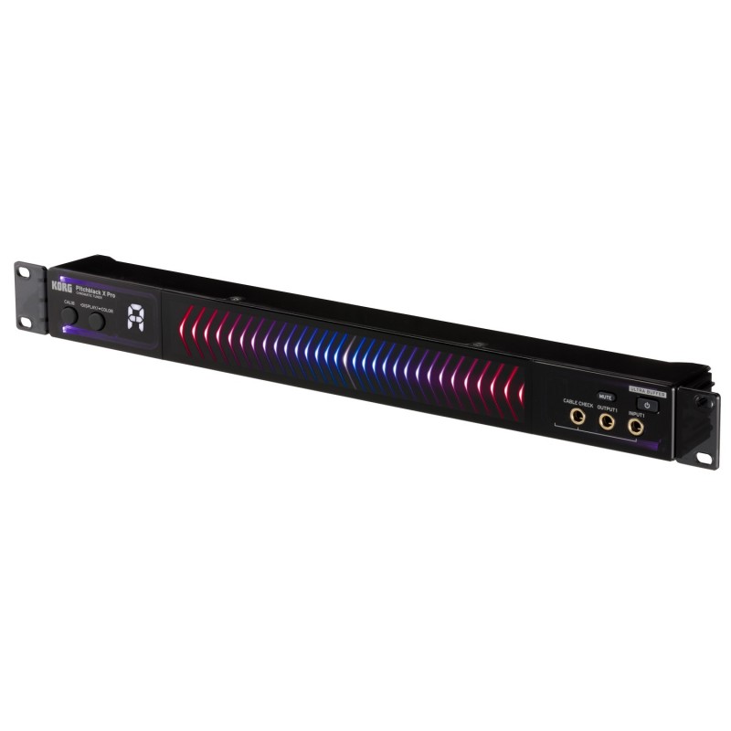 Korg Pitchblack X Pro - Tuner chromatyczny typu Rack