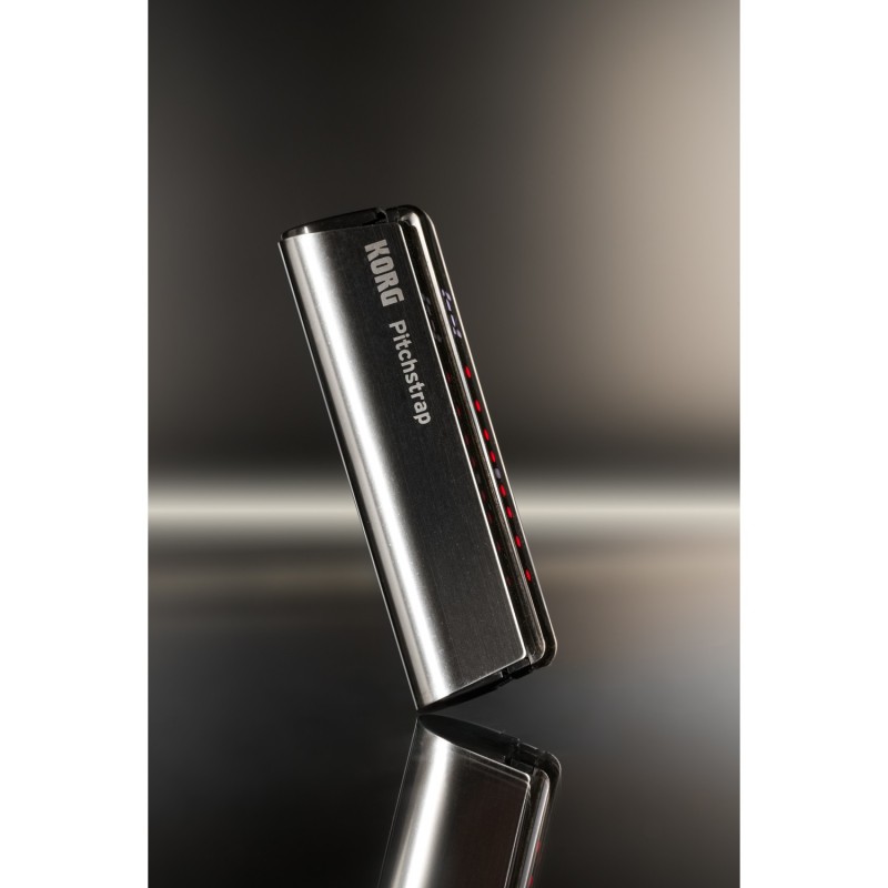 Korg PitchStrap Silver - Tuner na pasek gitarowy