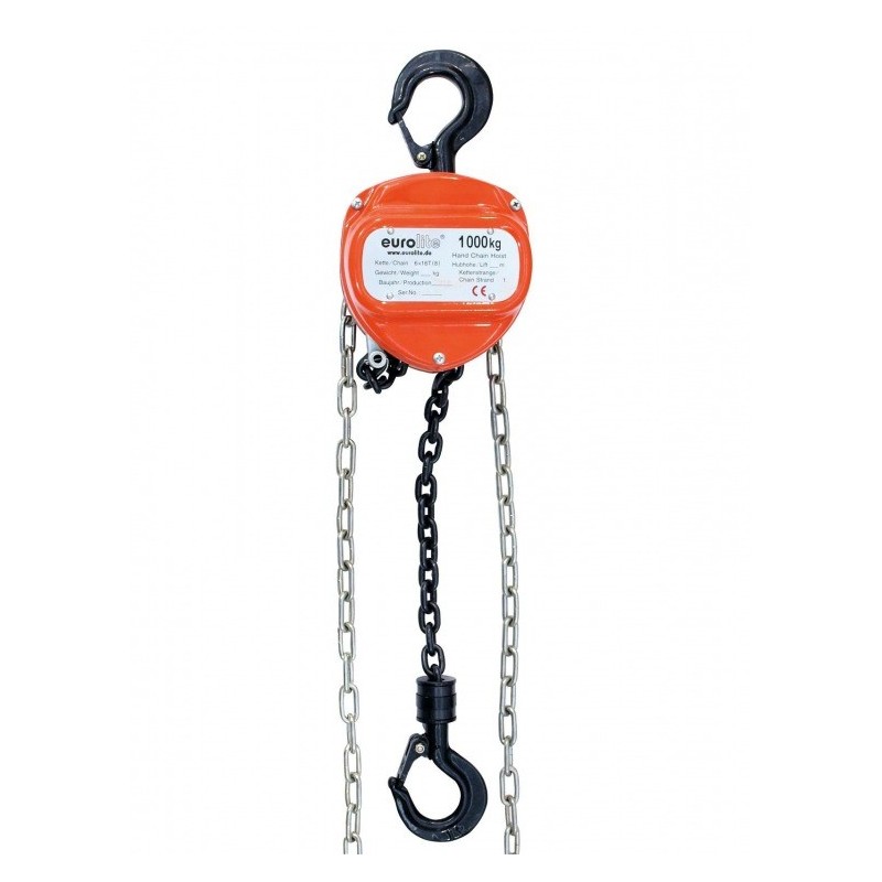 Eurolite Chain Hoist 10Msls1T - Wciągarka łańcuchowa