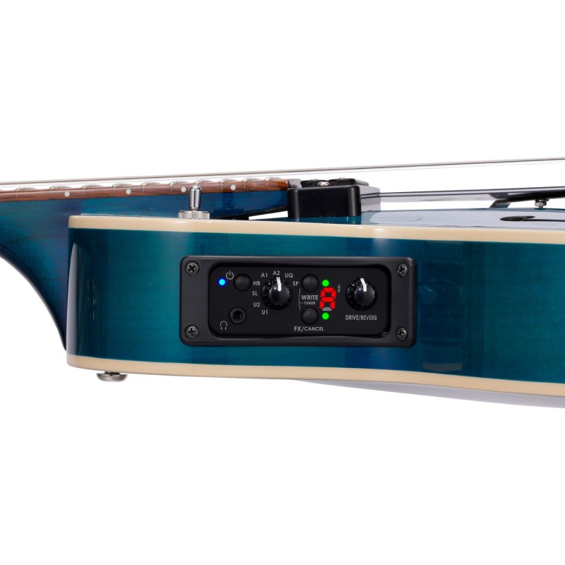 VOX VGA-3D Transparent Blue - Gitara elektro-akustyczna