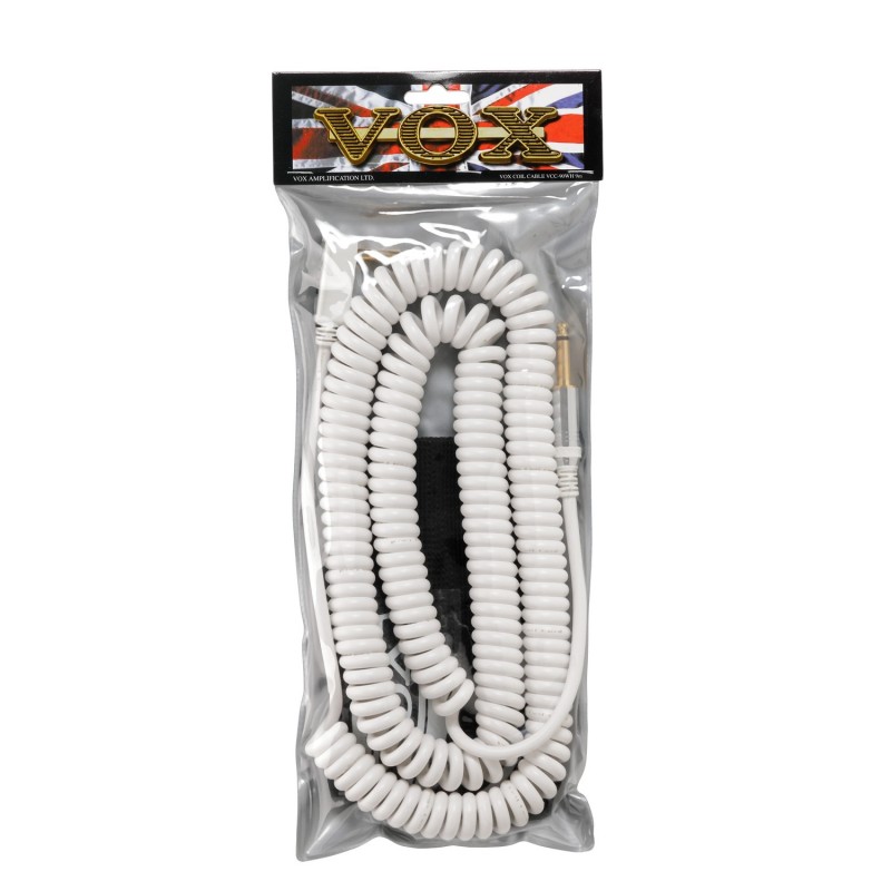 VOX VCC 90 White - Kabel gitarowy