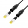 Adam Hall Cables 5 STAR ECON CAT6 RR 5m - Kabel sieciowy Cat.6a (S/FTP) Neutrik etherCON 5 m
