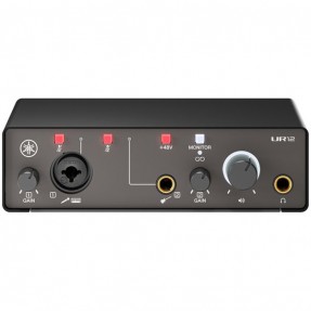 Yamaha UR12 MK3 Black Interfejs audio - 1 - Interfejsy audio - UR12 MK3 firmy Yamaha to lekki i poręczny interfejs Audio/USB prz