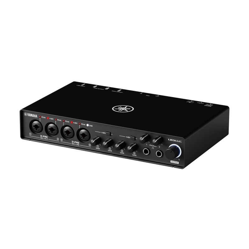 Yamaha URX44C Interfejs audio MIDI USB-C - 3 - Interfejsy audio - Interfejs audio/MIDI USB-C z 6 wejściami/4 wyjściami i obsługą