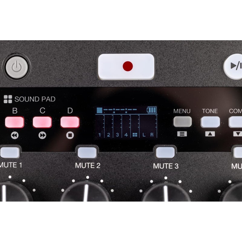 Zoom PodTrak P4next rejestrator do podcastów - 11 - Rejestratory - Rejestrator do podcastów Zoom PodTrak P4next oferuje 4 wejści