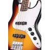 Arrow Louisiana 4 Bass Tobacco Burst Rosewood/White - Gitara basowa