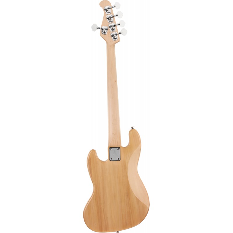 Arrow Louisiana 5 Bass Natural Maple/Black - Gitara basowa