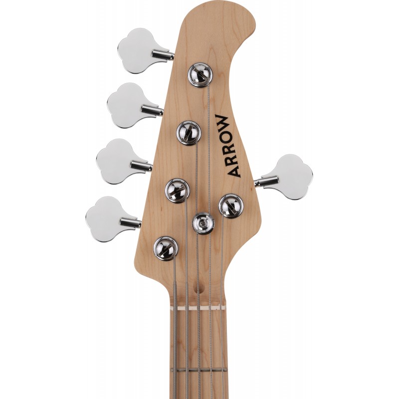 Arrow Louisiana 5 Bass Natural Maple/Black - Gitara basowa